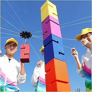 IBOWZ Jeux de Team Building en Plein air pour Adultes au Travail Activités de Plein air Jeux de Tour en équipe Journée sur Le Terrain Compétition Amusante