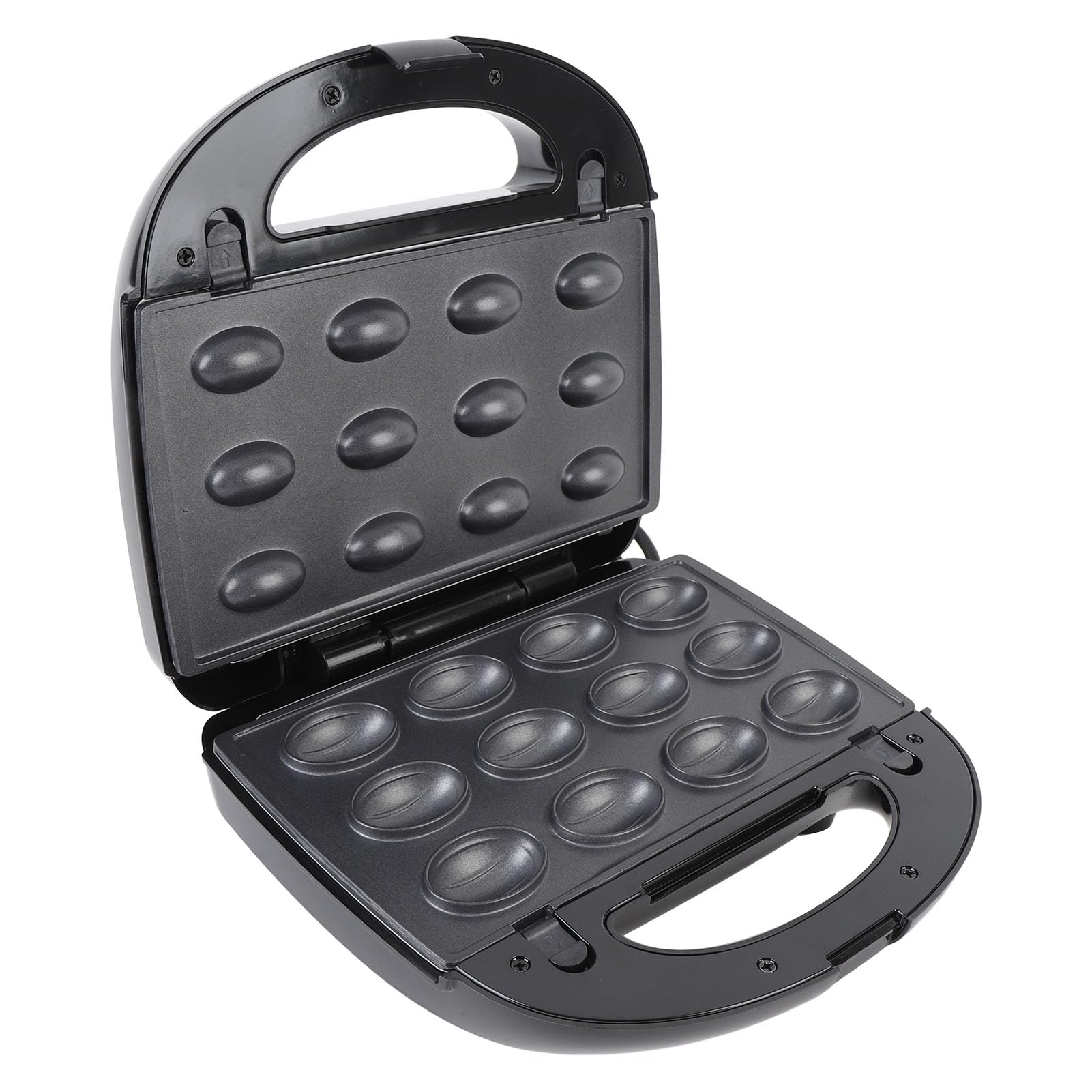 Annadue Macchina 6 in 1, Piastre Antiaderenti Rimovibili, Macchina Elettrica Multifunzione per la Colazione per Ciambelle, Panini con Bistecca Fritta, per Pane con Biscotti Alle Noci (Spina europea
