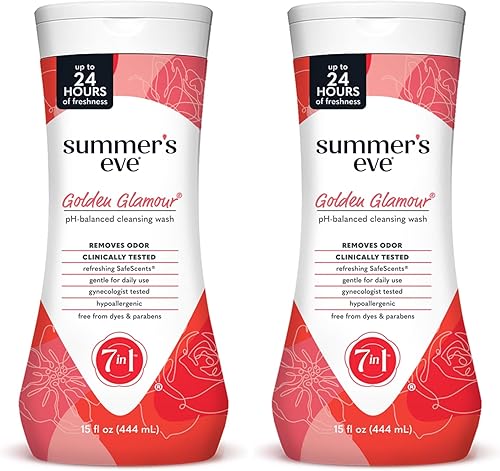 Miniatura 14 de Summer's Eve Delicate Blossom - Jabón íntimo para todo el cuerpo de uso diario, pH balanceado para mujeres, elimina el olor vaginal y refresca, 15