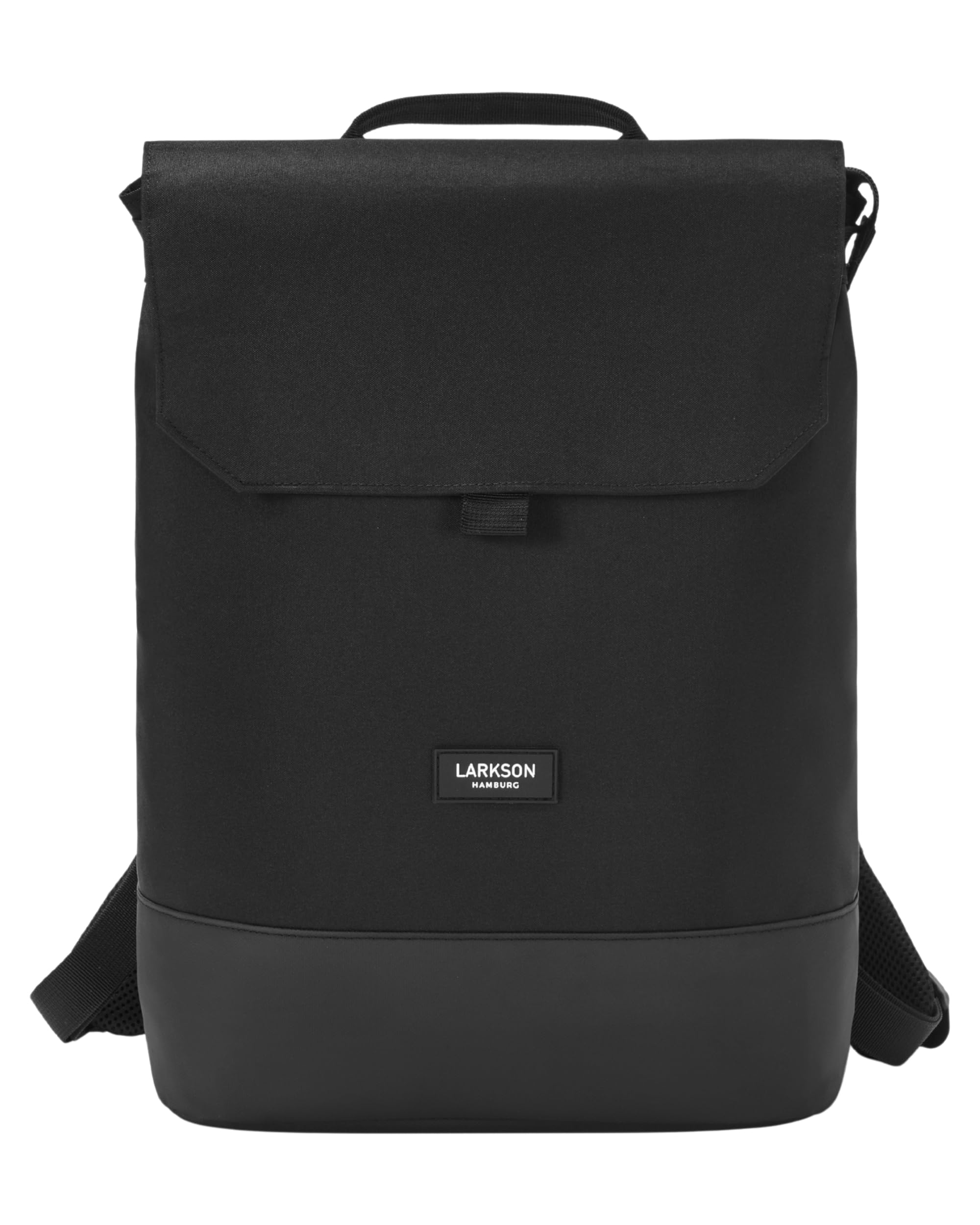 LARKSON Rucksack Damen Schwarz - Nina - Damen Rucksack mit 16 Zoll Laptopfach für Uni, Arbeit & Reise - Backpack Tagesrucksack Mittelgroß - Wasserabweisend