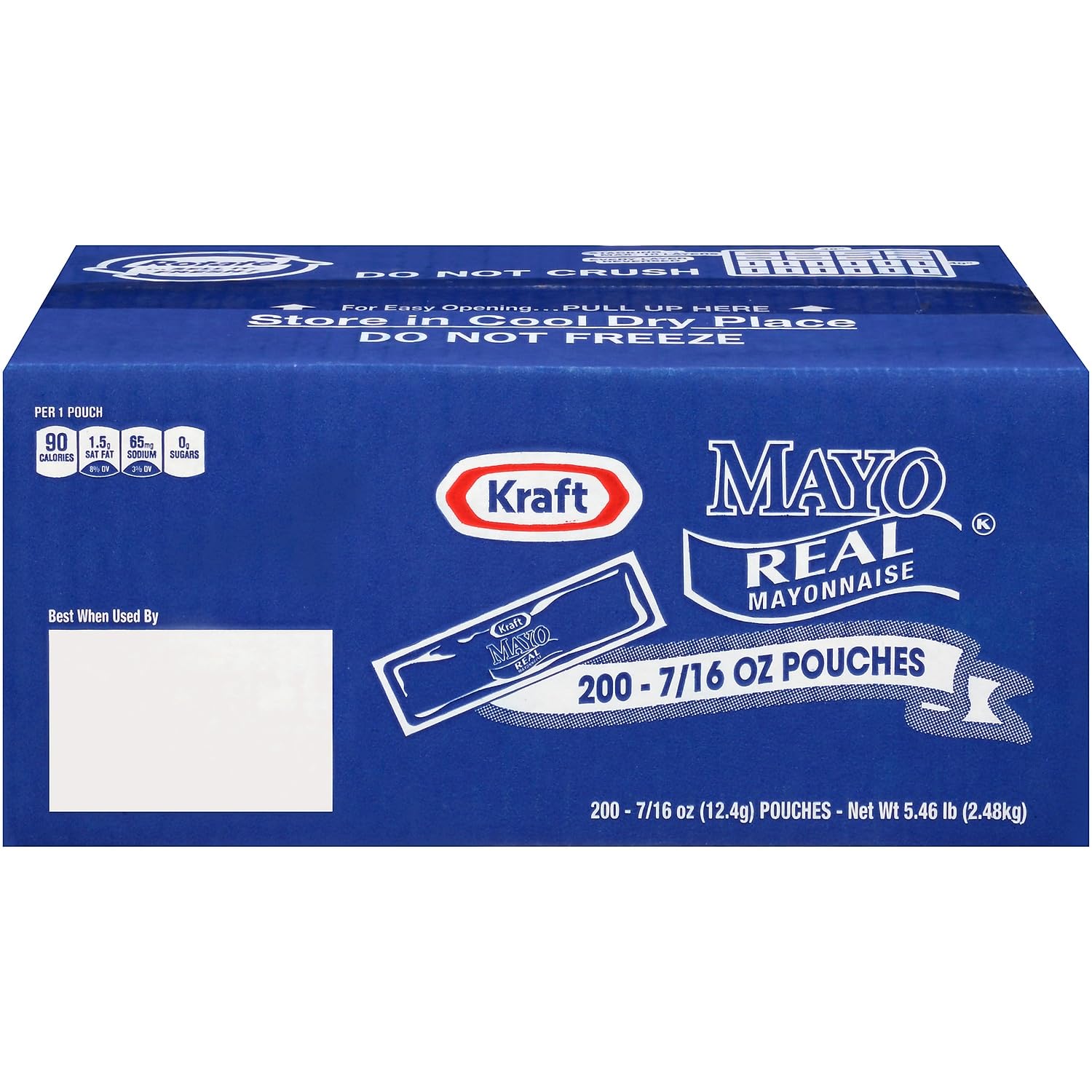 Kraft Mayo Real Mayonez, pojedyncze opakowania, 12,5 g, 200/pudełko (220-01118)