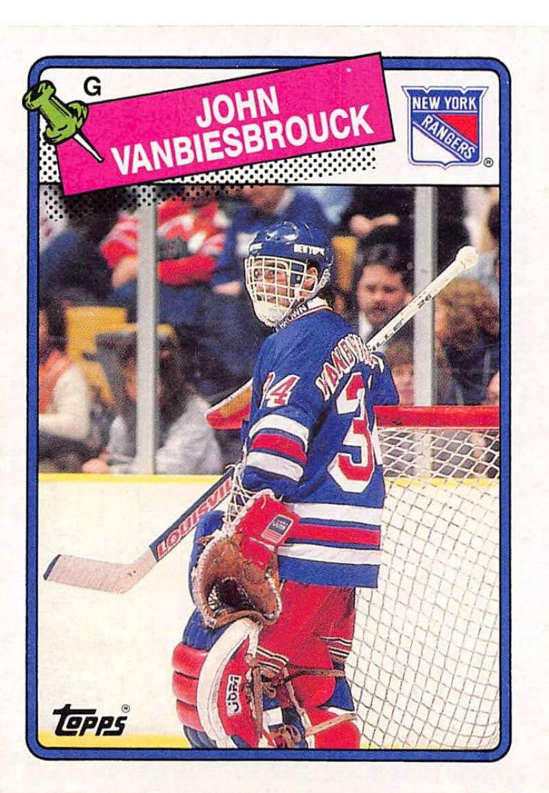 Amazon.com: 1988-89 Topps Hockey #102 John Vanbiesbrouck New
