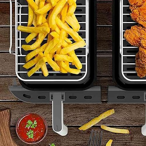Miniatura 5 de Air Fryer Rack for Double Basket Air Fryers, Air Fryer Accessories Compatible with Ninja Foodi DZ201401