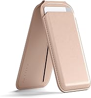 Vista 14 de Satechi Cartera magnética Magsafe, soporte para tarjetas de doble solapa, 4 ranuras con paso frontal NFC, accesorio ajustable para teléfono