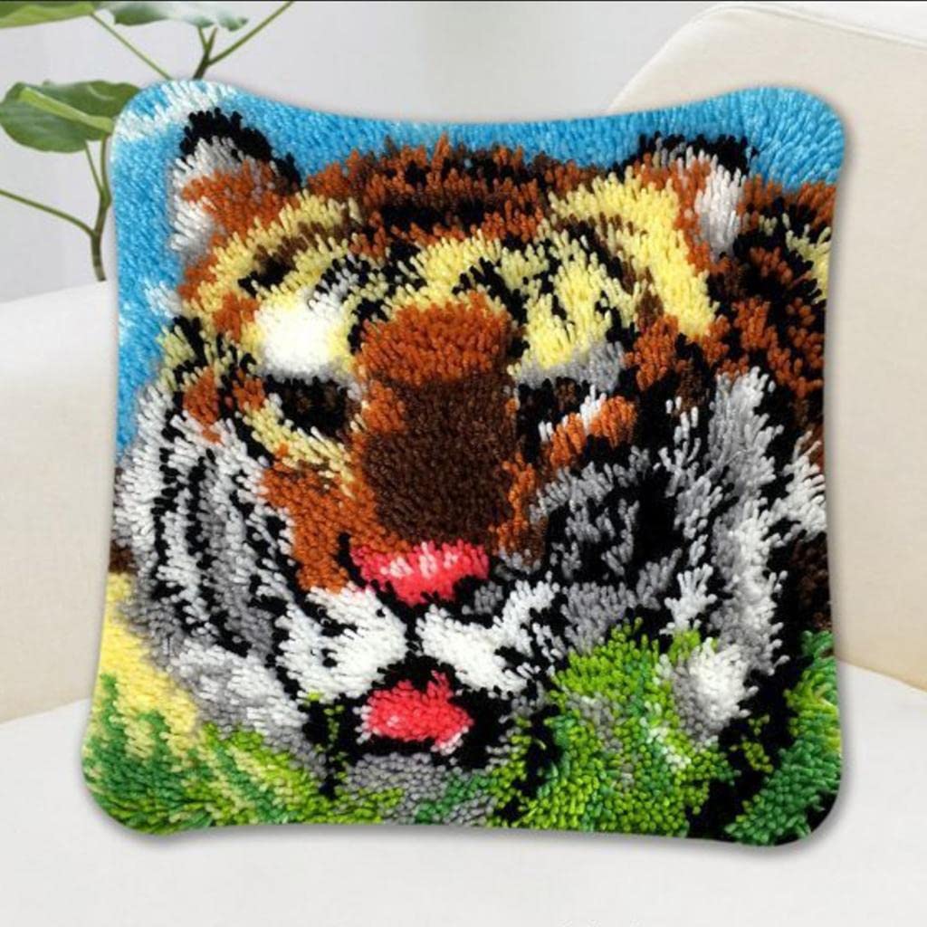 LOOM TREE 1 Set DIY Latch Hook Kits with Animals Pattern for Cross Stitch Lovers ZD73 Needlecrafts & Yarn | Rug Making | Latch Hooking | Latch Hooking Kits-image-39