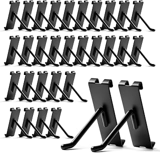 Gridwall Hooks 4 Inch, 60 Pack Metal Display Hooks for Grid Wall