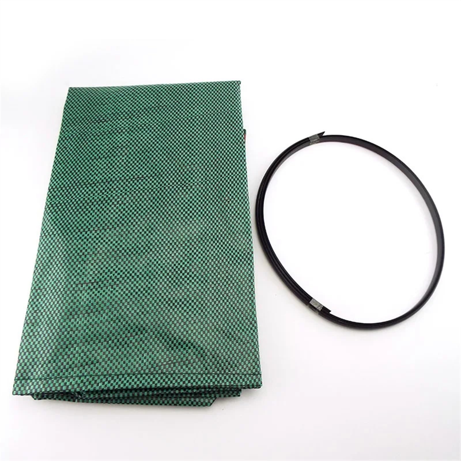 Bolsas grandes de basura de jardín para almacenamiento de desechos orgánicos, macetas de plástico duradero, contenedor de recogida de hojas de hierba (72 galones)