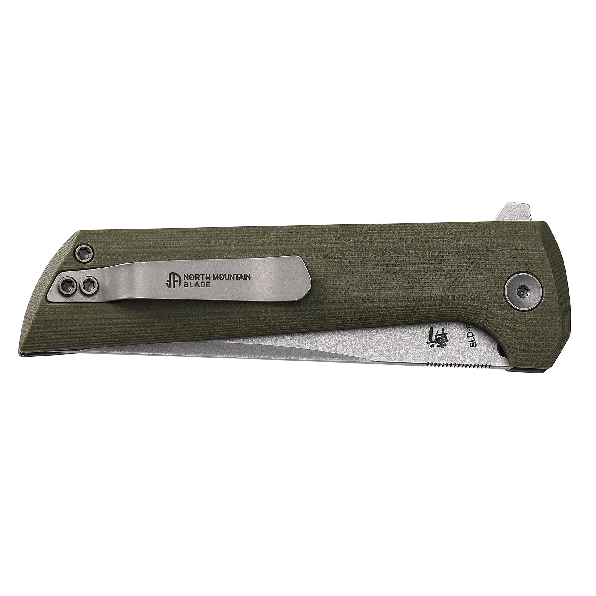 Amazon.com : North Mountain Blade Chop 2 Green G10 real SLD-Magic
