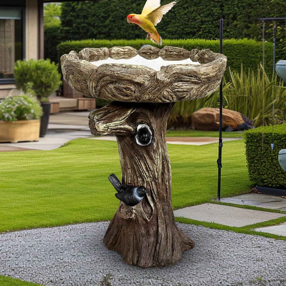 SKYFIRE Fibre Reinforced Concrete Bird Bath