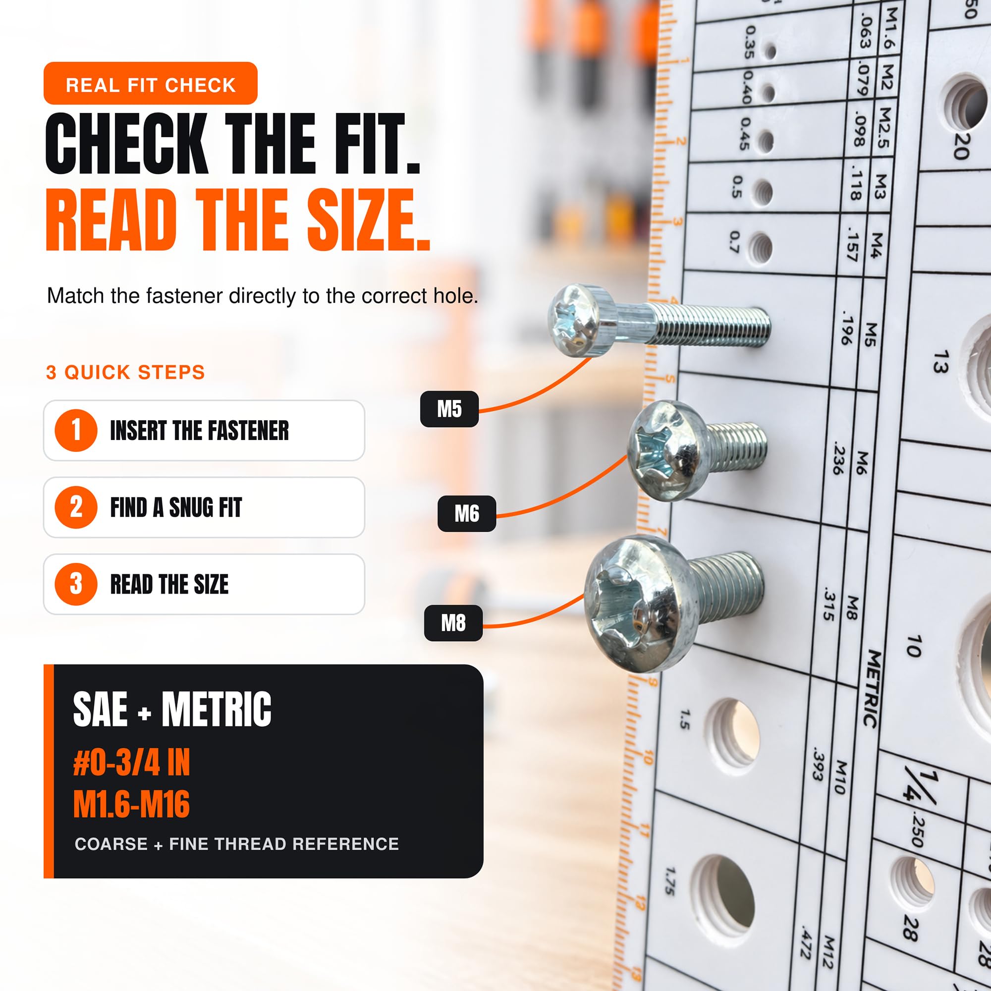 Screw Thread Gauge - Metric & SAE -2