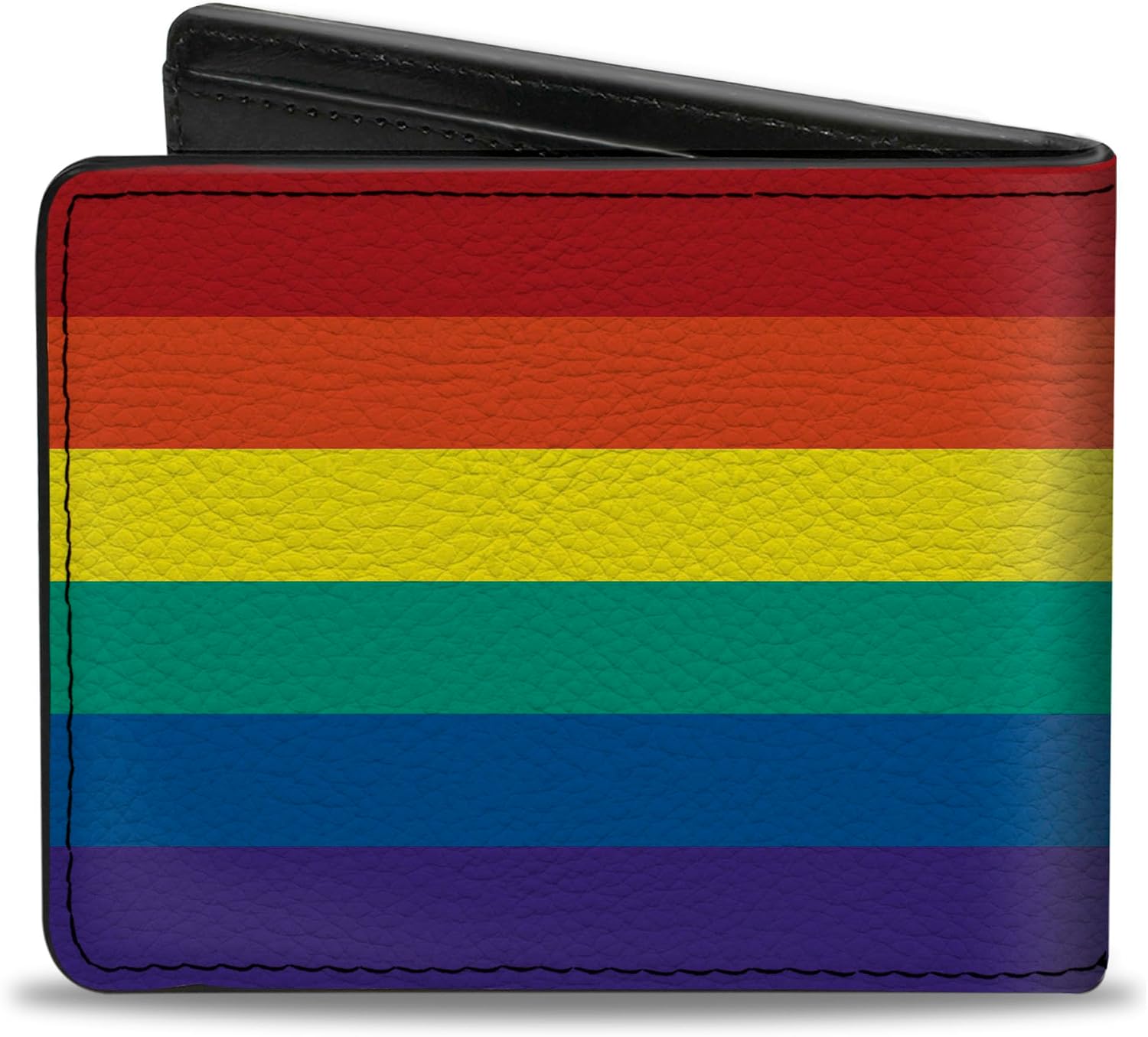 Buckle-Down Men's Bifold Wallet Pride, 4.0''x3.5'', PUW-W31829