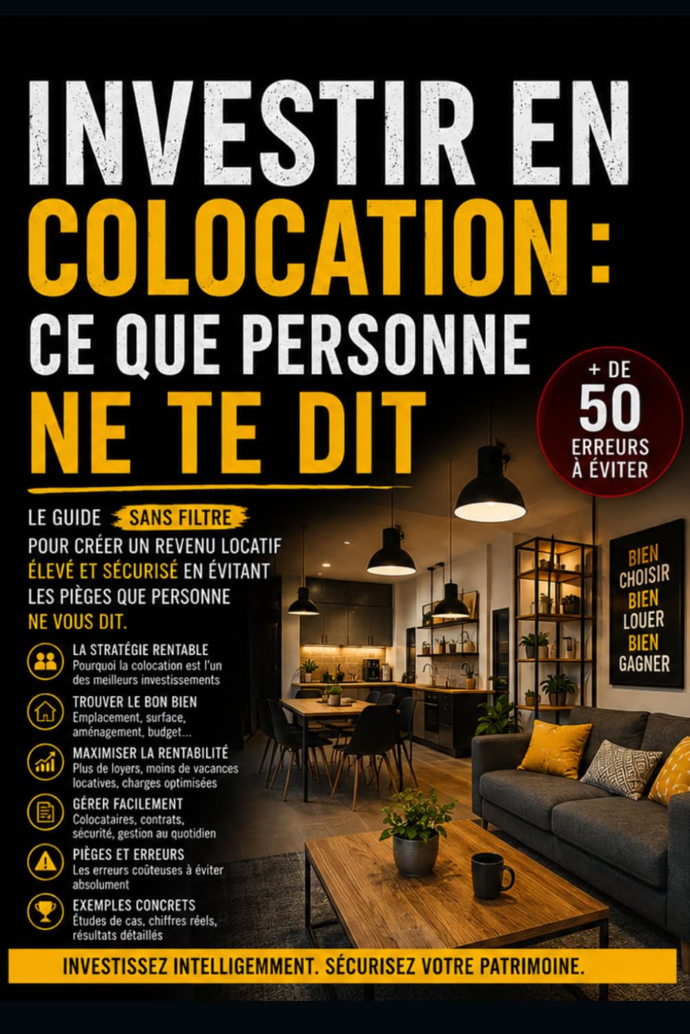Investir en colocation : Ce que personne ne te dit: La stratégie à haut rendement — sélection du bien, baux, gestion des colocataires et fiscalité ... personne ne te dit – Immobilier & Fiscalité)