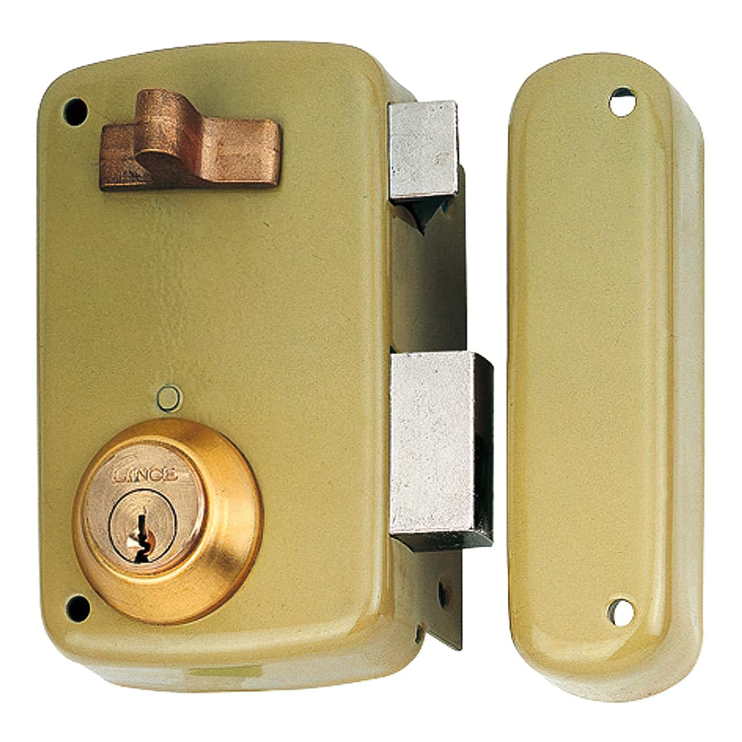 Lince 3017135 Cerradura 5056A-​BO/ 70 Izquierda, Oro