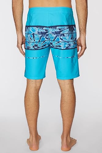 Miniatura 4 de O'NEILL Men's 20 Inch Stripe Boardshorts - Water Resistant Swim Trunks for Men with Quick Dry Stretch Fabric and Pockets