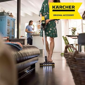 Kärcher Kärcher VC 4 Cordless myHome, VC 6 Cordless ourFamily ve VC 7 Cordless yourMax için orijinal sert zemin başlığı, siyah