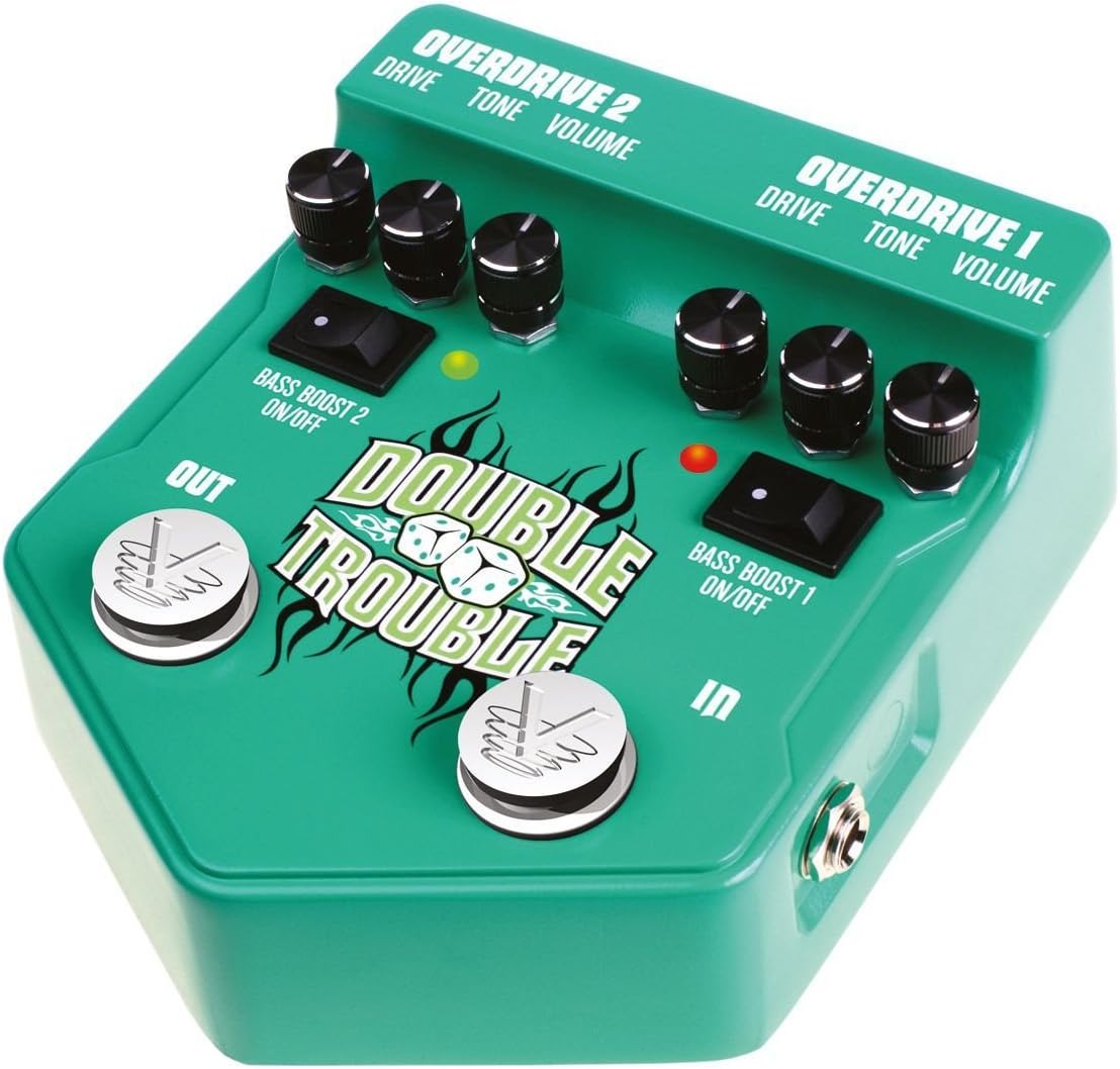 Visual Sound Double Trouble V2 Dual Overdrive Pedal