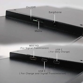 VSDISPLAY 14.5 Inch 14.5 Inch 2560 x 720 2K IPS LCD Monitor Stretched Bar Display for Computer PC Case GPU CPU Secondary Screen Monitor, Supports USB-C Video Input