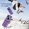 Nubia Flip 2 Case Cover, Notebook-type Cover, Wallet-type NOUKAJU For Nubia Flip 2 Smartphone Case, Shoulder Strap, Adjustable Neck, Good Touch, Fingerprint Prevention, Drop Prevention, Shock Absorbing, Abrasion Resistant, Full Protection, Lightweight, Thin Purple