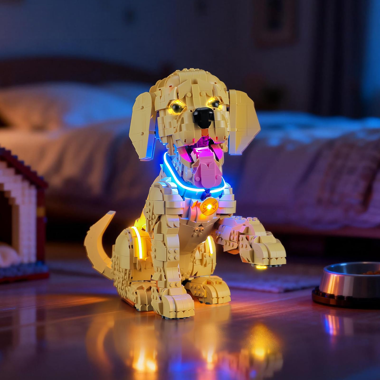BRIKSMAX 2.0 Light Kit Compatible with Lego Icons Golden Retriever Puppy 11384 Building Sets - Original LED Lighting Kits (Accessories Only) for Display, Gifts & Collectors — image 1