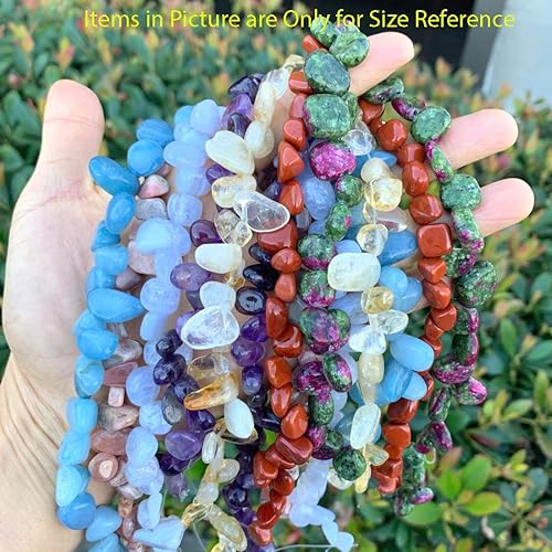 Miniatura 8 de GZ6-48 - GZ6-48 - 1 hebra de piedras preciosas curativas con forma libre de lágrima de 0.394-0.787in