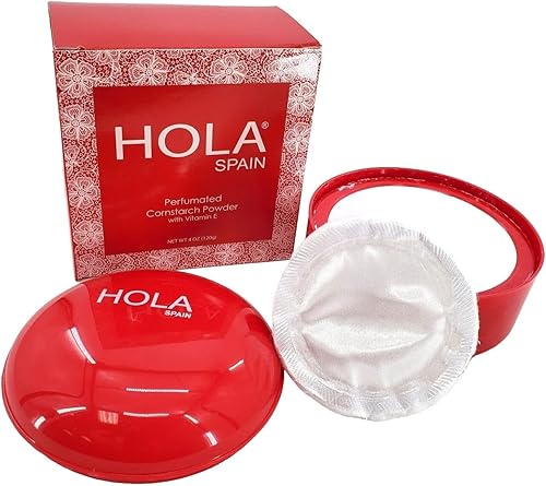 Miniatura 5 de Hola España Skin Petal Body Talc Polvo y Puff 4 oz.