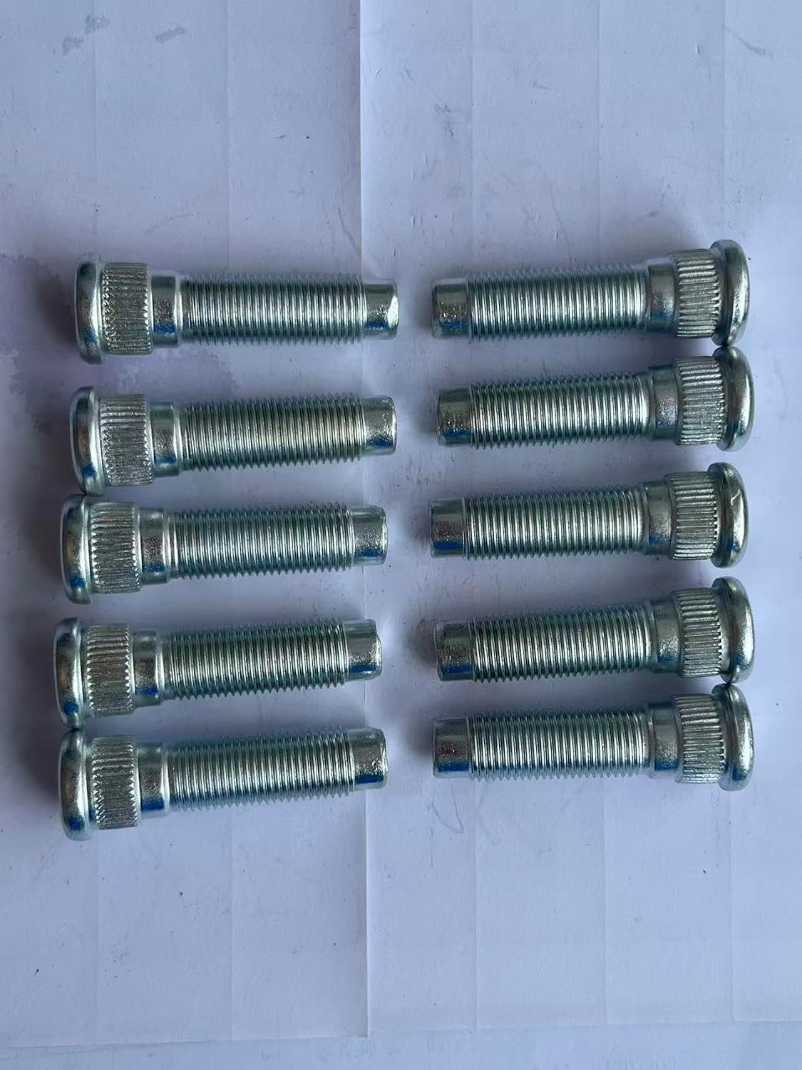 10 PCS 1/2-20 Serrated Wheel Stud Bolts 610-368 0.627 in. Knurl, 1-31/32 in. Length Compatible with Ford Explorer Mustang Mazda B2300 B2500 B3000 B4000 Lincoln Mercury