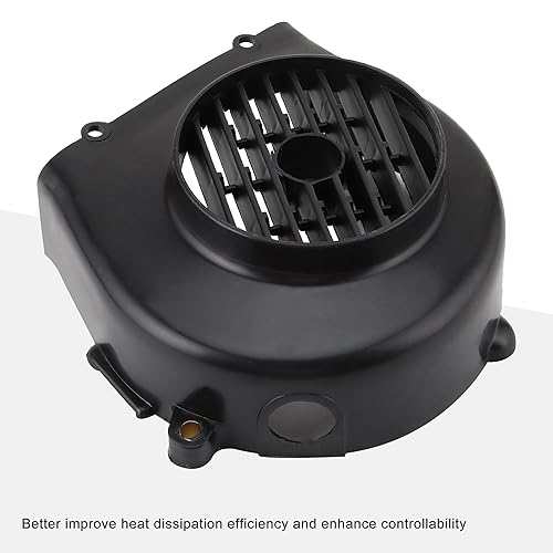 Miniatura 4 de GOOFIT Cubierta de ventilador para motores GY6 QMB139 de 4 tiempos 49cc-100cc, ciclomotor, scooter, motocicleta, 2 pulgadas de largo x ancho x alto,