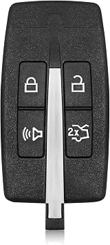 Replacement for 2010 2011 2012 Ford Taurus Key Fob Remote Control M3N5WY8406 4 Buttons 315MHz
