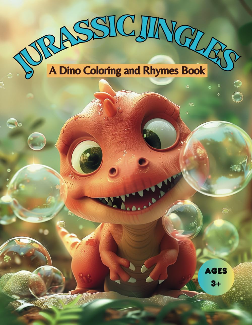 JURASSIC JINGLES A DINO COLORING AND RHYMES BOOK A
