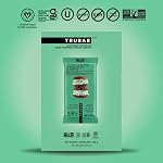 TRUBAR Barre de protéines végétalienne, il est à la menthe d'être croustillant, sans gluten, à base de plantes haute fibre, sans lait, faible graisse, non GMO, Pas d'alcools sucrés, 12G Protéines maigres, 13G Fibre, barres de snack en bonne santé, 12 CT