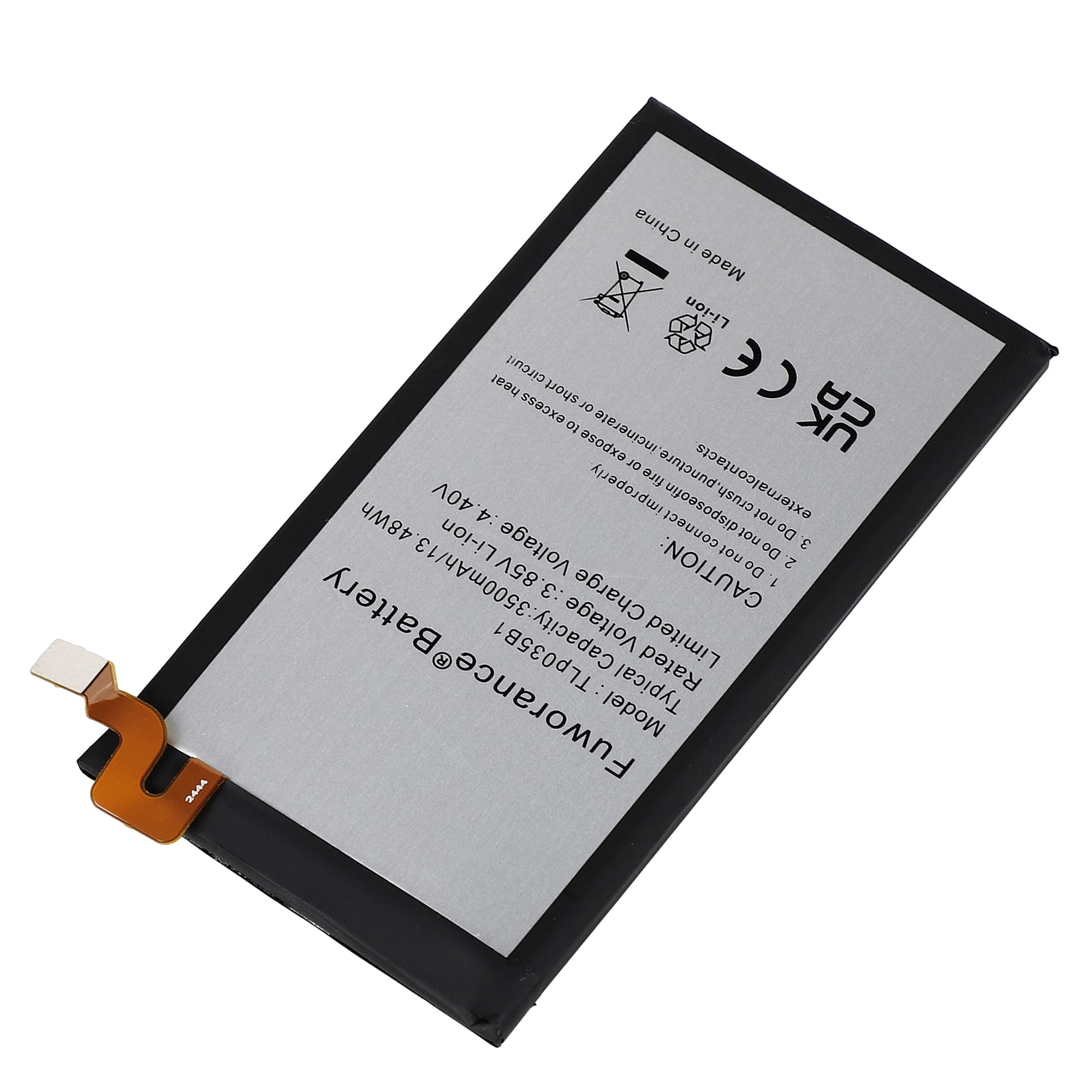 3500mAh 3.85V TLP035B1 Batteria di Ricambio Compatibile con Blackberry Key2 Key 2 Two BBF100-1 BBF100-2 Telefono Cellulare Ricaricabile Batteria agli ioni di litio +Un kit di Strumenti