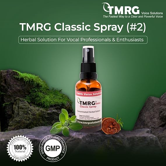 Classic Vocal Remedy Spray - Natural Fast Acting Relief for Singers, Speakers, and Professionals | Instant Clarity & Tone Enhancement - Quick Fix for Vocal Fatigue, Inflammation, and Hoarseness