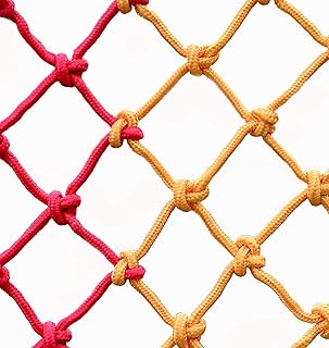 Rope Net Protection Safety Net Mesh Cargo Net Stair Anti-Theft Net Garden Decoration Net Balcony Safety Net Multifunctional Rope Net for Decoration Safety Protection(Size:1x9m)