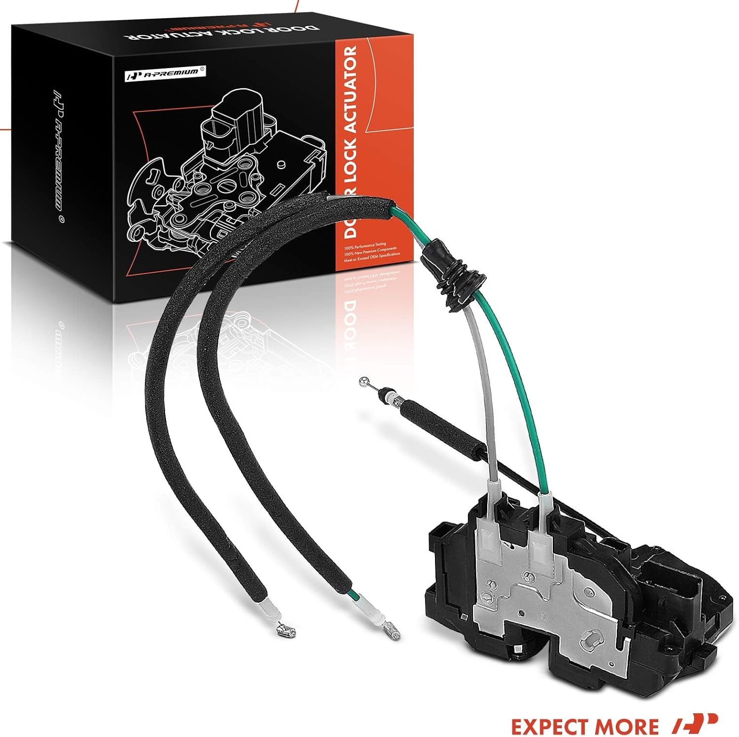 A-Premium Front Left Driver Side Door Lock Actuator Compatible with Hyundai Genesis Coupe 2010-2016