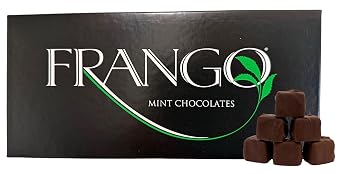 Frango Mint Chocolates, 1 lb Box Smooth, Rich Milk Chocolate with Refreshing Mint Flavor Gift Boxed Classic Treat