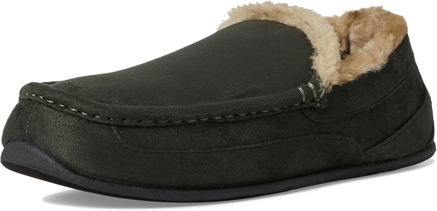 Deer Stags Men's Spun Slipper, Olive, 9 - Image 2