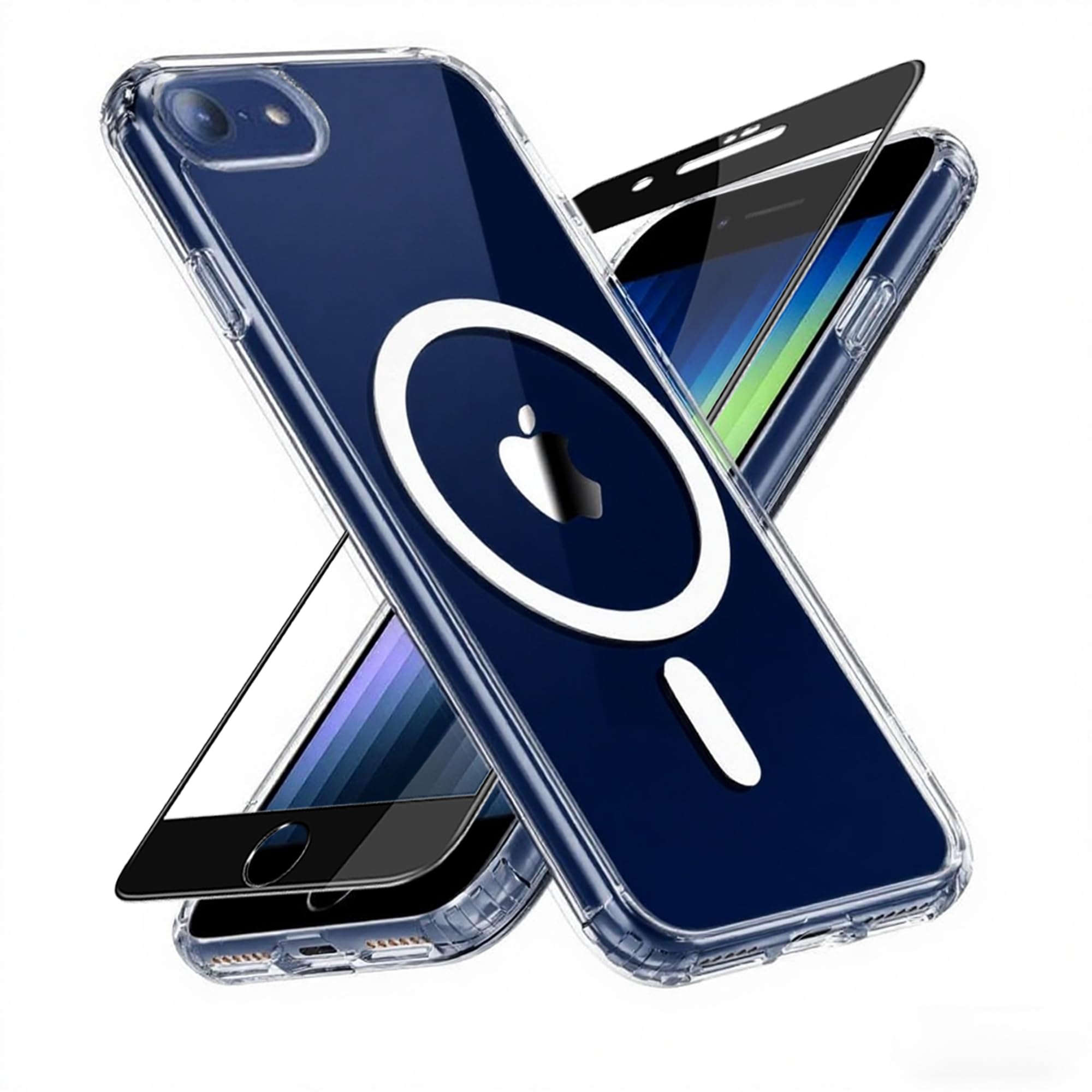 iPhone SE ケース 第3世代 第2世代 iPhone 8/7 クリア M…
