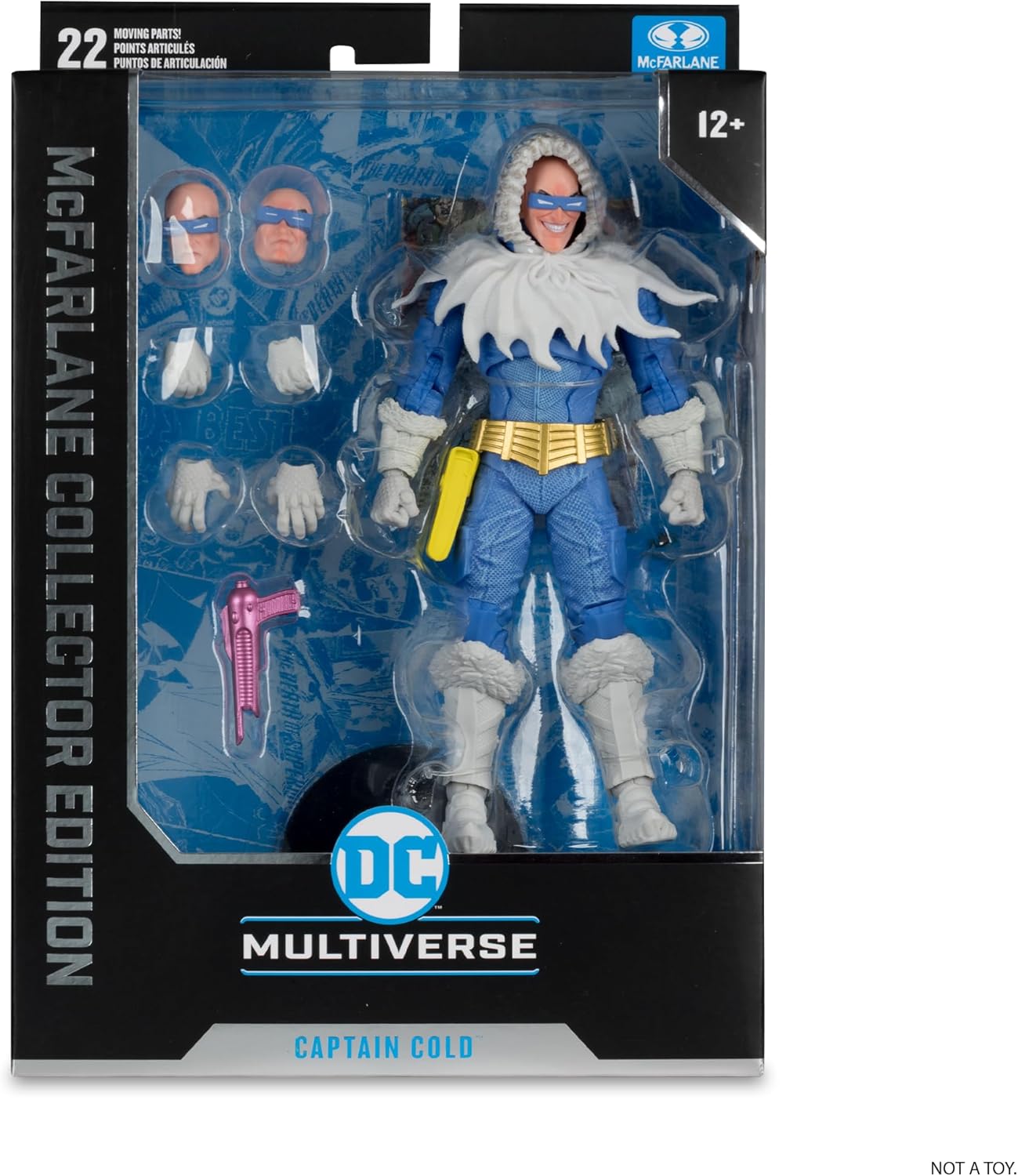 McFarlane Toys - DC Multiverse Captain Cold (The Rogues) 7in Action Figure McFarlane Collector Edition #30