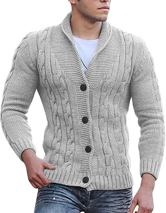 Maglione Uomo Senza Maniche Collo A V - Maglieria, Oversize, Per Autunno/Inverno - Foto 2