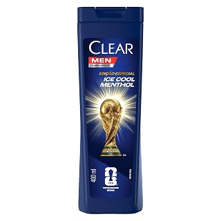 Clear Men Ice Cool Menthol Anticaspa — 400 ml