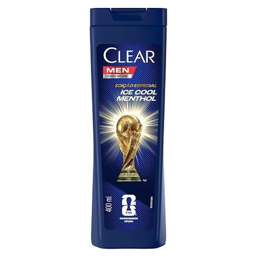 Clear Shampoo Men Anticaspa Ice Cool Menthol 400Ml