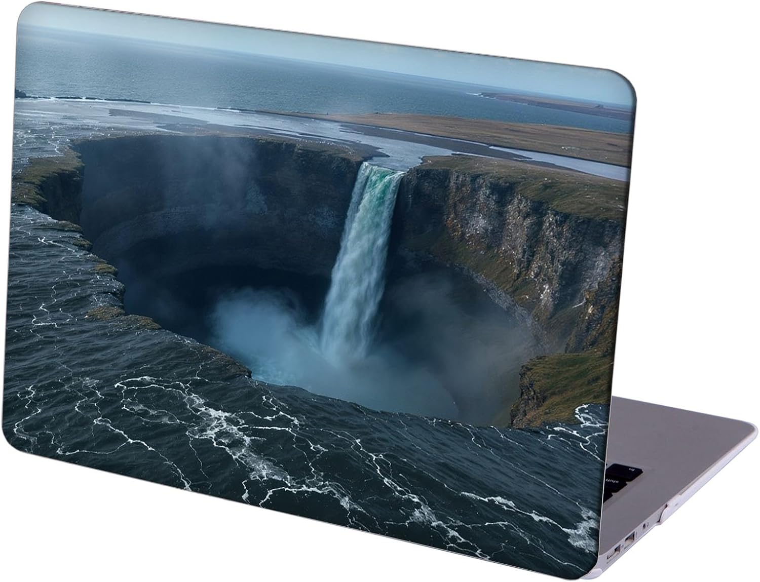 Compatible with MacBook Neo 13-inch, Hard Shell Case with Keyboard Cover and Screen Protector (A3404 A18 Pro chip, 2026 Release) - Waterfall MC23367