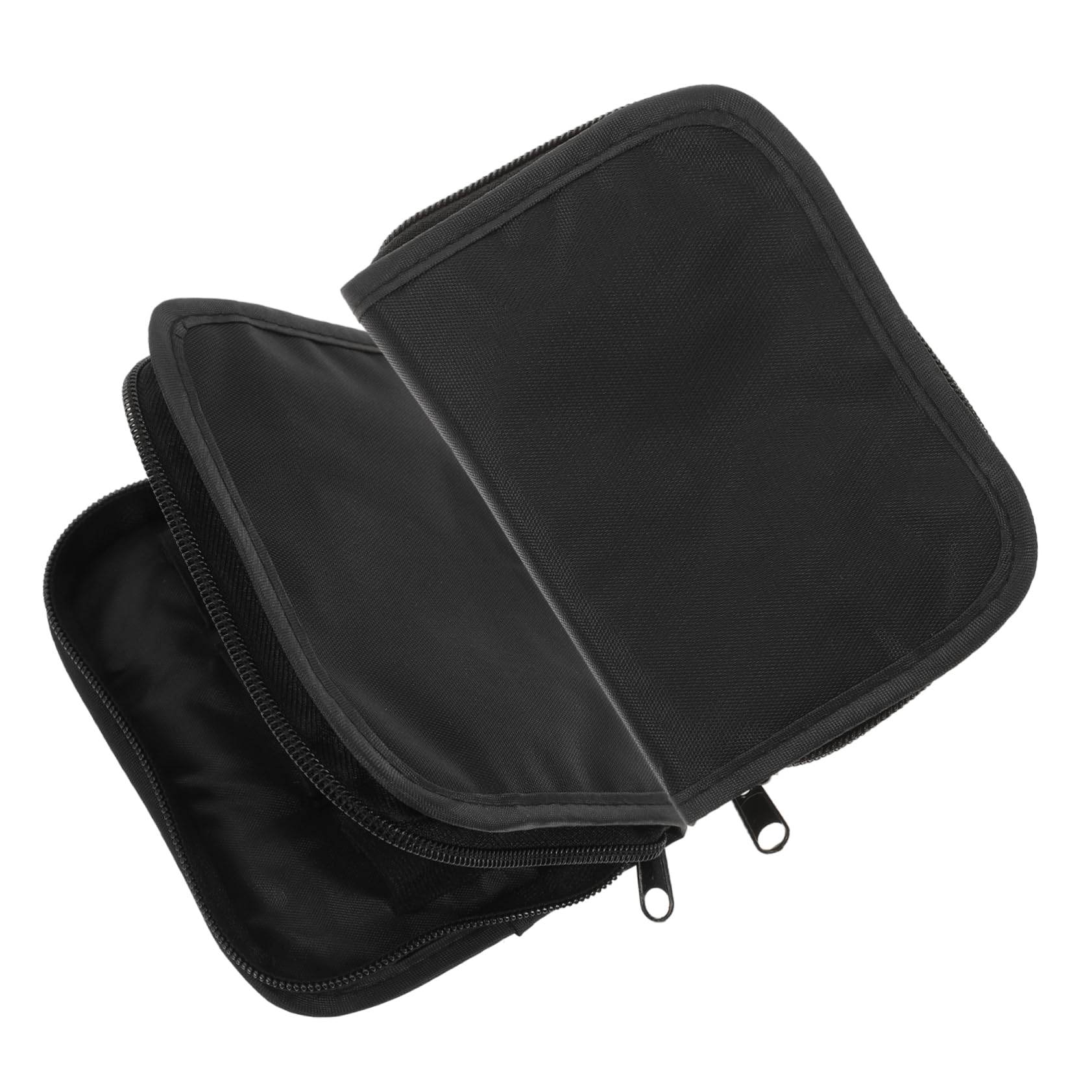minkissy 20stücke Aufbewahrungstasche Für Blutzuckermessgerät Tragbare Oxford Tasche Schwarz Für Fingerstick-tests Für Unterwegs Und Reisen Mit Optimalem Schutz Vor Stößen Und