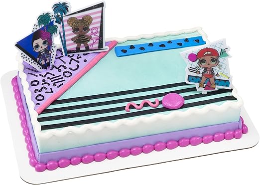 DecoPac L.O.L. Surprise! Born to Sparkle Cake Topper DecoSet® - Cake Topper - Cake Decoration
