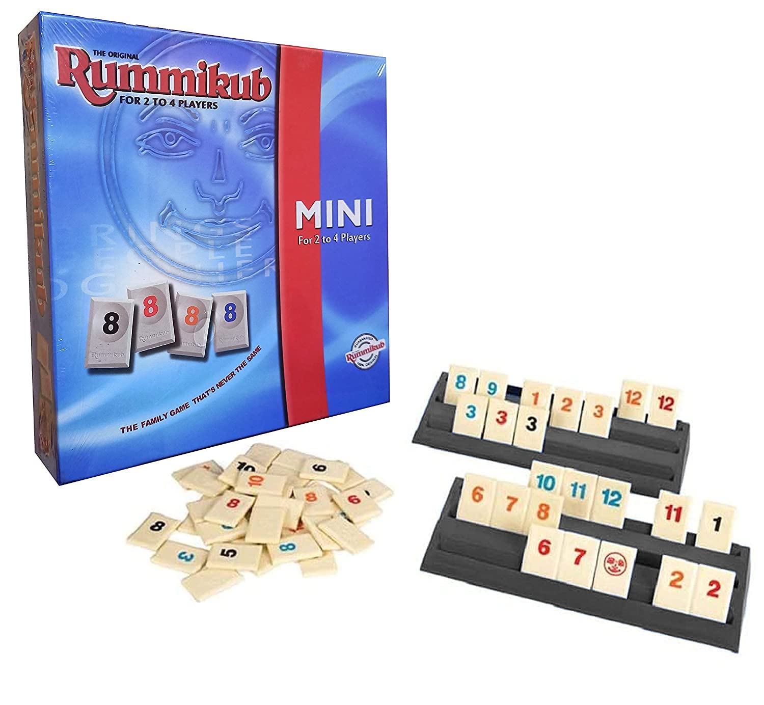 Buy Tickles Rummikub Experience Numbers Mini Game,Its 106 Tiles (8 Set