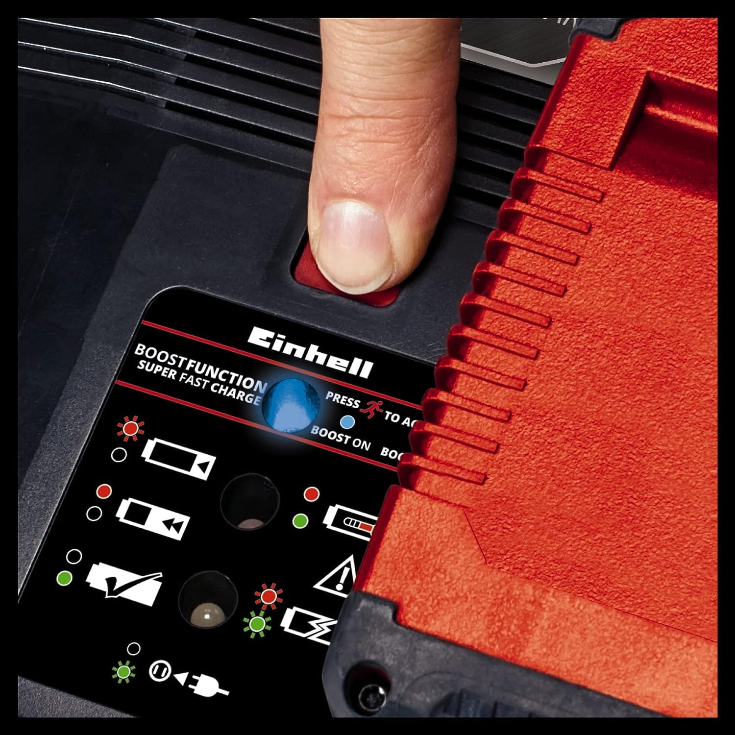 Einhell Original Kit de Principiante PXC 4-6 Ah y Cargador rápido de 6 A | 18 V | 1350 W | Batería Multi-Ah + cargador de 6 A | Tiempo de carga de 60 min | PXC | Li-Ion | modo BOOST | Gestión de carga