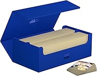 Vista 53 de Ultimate Guard Arkhive 400+, Deck Case for 400 Double-Sleeved TCG Cards, Petrol, Compatible with Boulders, Magnetic Closure & Microfiber Inner Lining