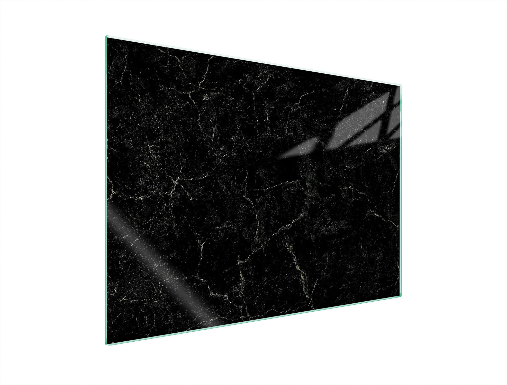 Placa protectora de vitrocerámica 70 x 52 cm 1 pieza cocina eléctrica universal para inducción protección contra salpicaduras tabla de cortar de vidrio templado como decoración, MÁRMOL