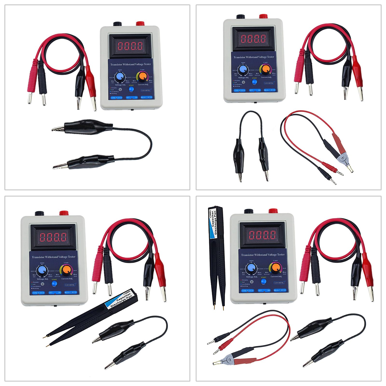 0-3800V IGBT Meter Transistor Tensioni Tester Diodo Triodo Transistor Resistere Tensioni Strumento di Prova
