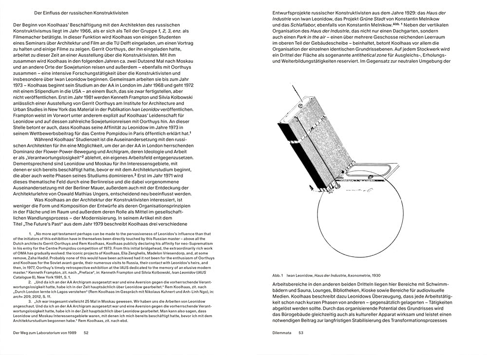 Project Without Form: Oma, Rem Koolhaas and the Laboratory of 1989